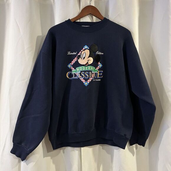 Disney Other - 1990's Vintage‎ Velva Sheen Disney Mickey Mouse Sweatshirt Size XL